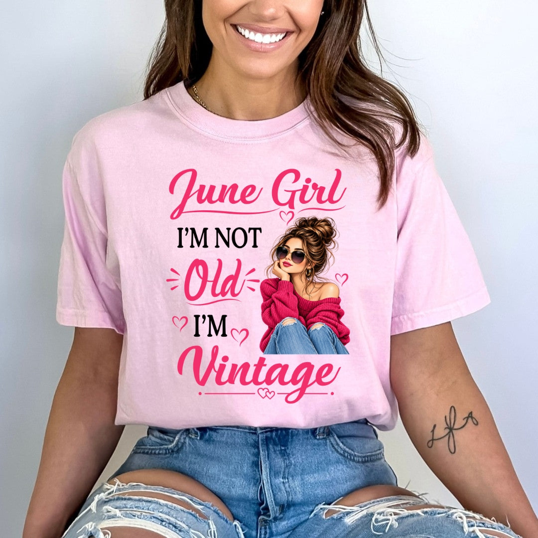 June Girl Vintage - Bella Canvas