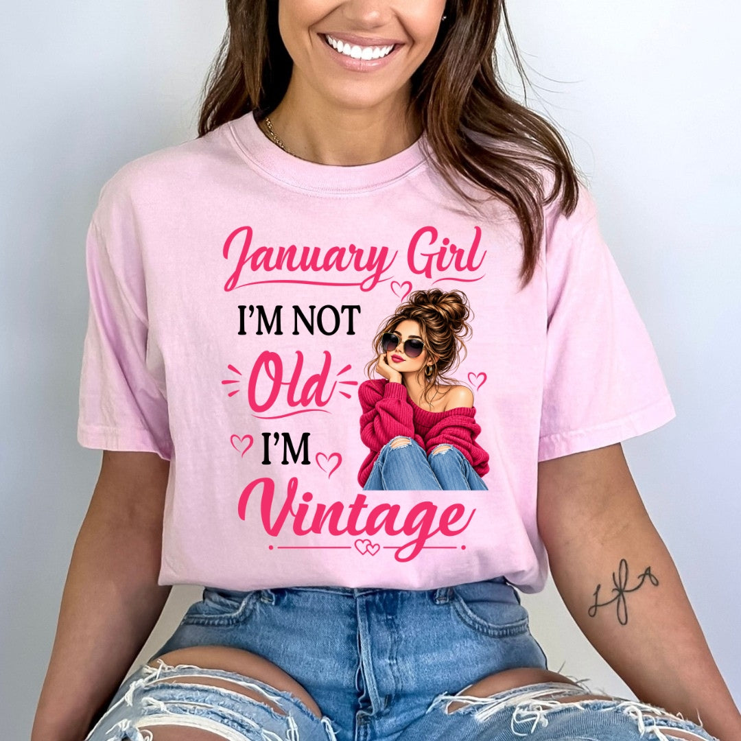 January Girl Vintage - Bella Canvas