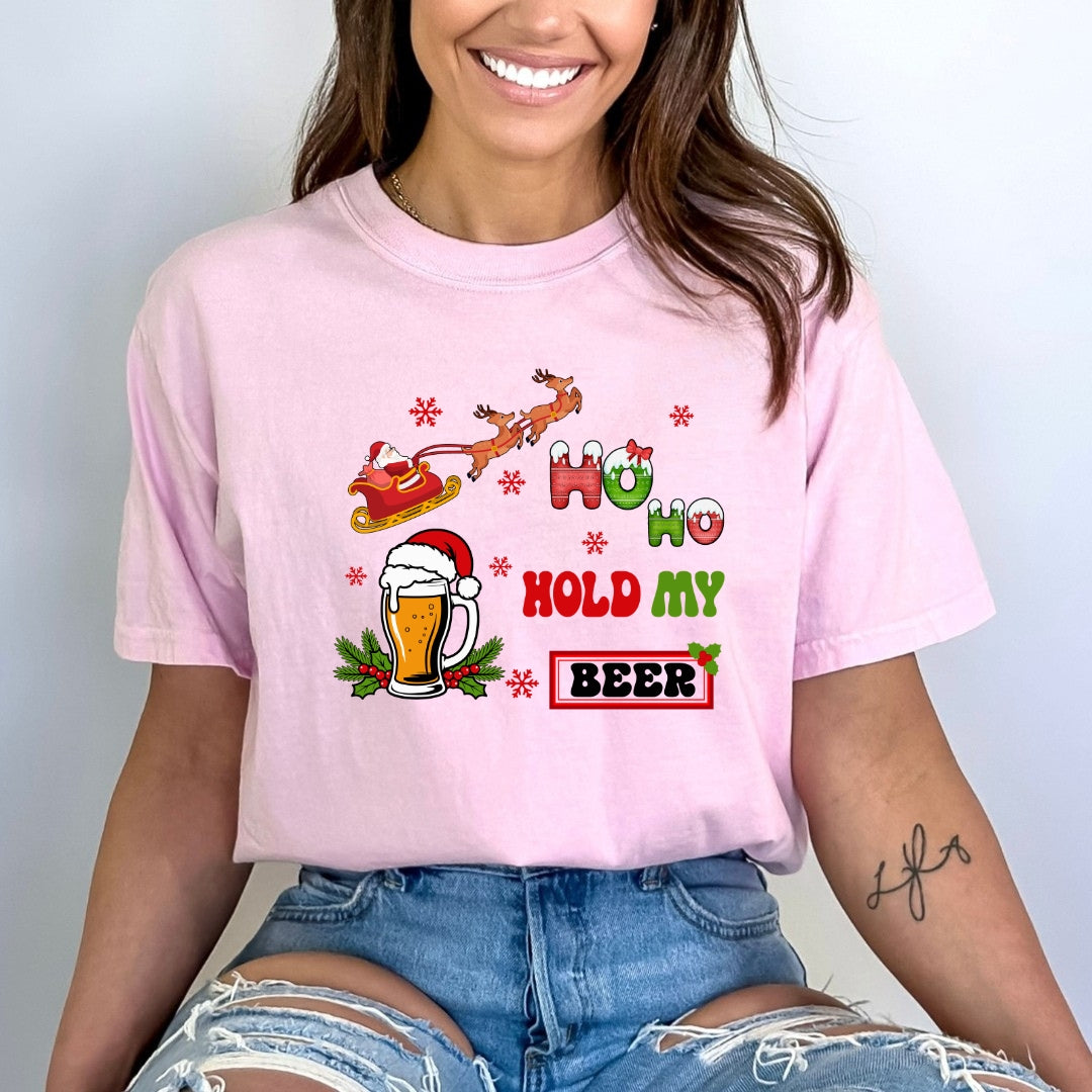 HO HO Hold My Beer - Bella canvas