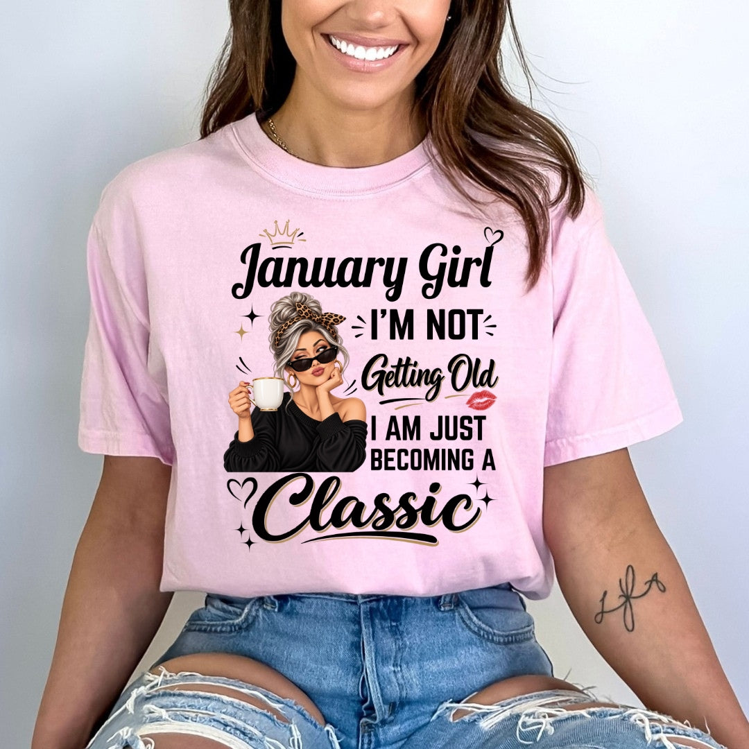 January Girl A Classic - Bella Canvas
