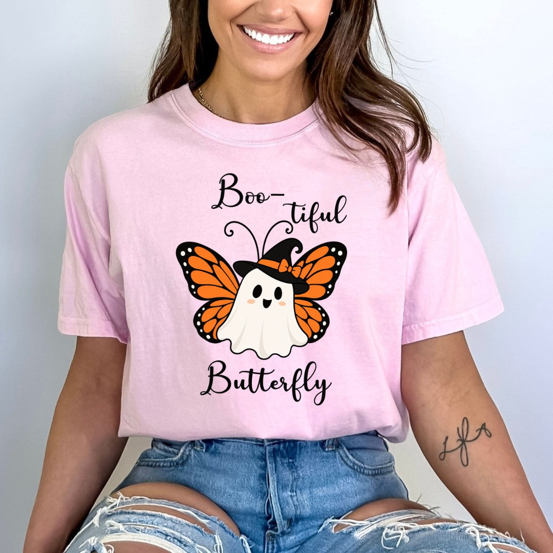 Boo-tiful Butterfly - Bella canvas