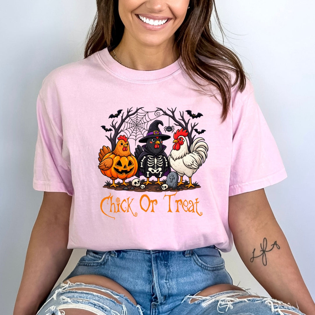 Chick Or Treat - Bella canvas