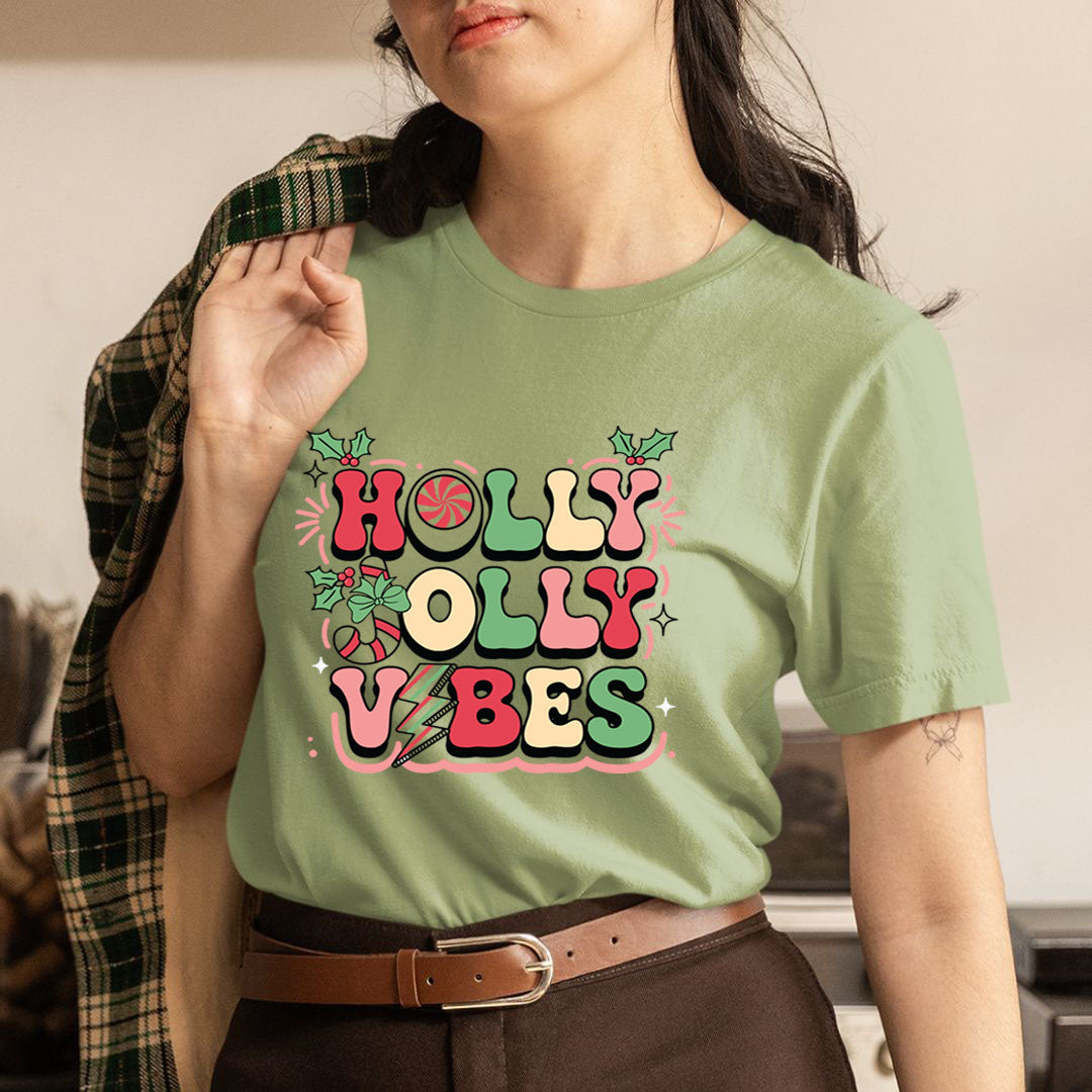 Holly Jolly Vibes new - Unisex T-Shirt