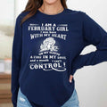 A Fire In My Soul (February Girl) - Long-Sleeve Tee