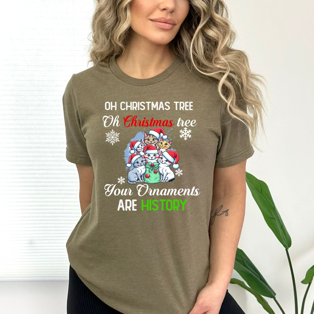 Your Ornaments Are History - Bella canvas