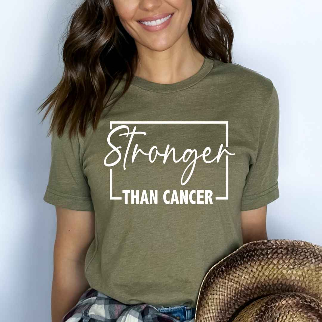 Stronger Than Cancer - Bella Canvas
