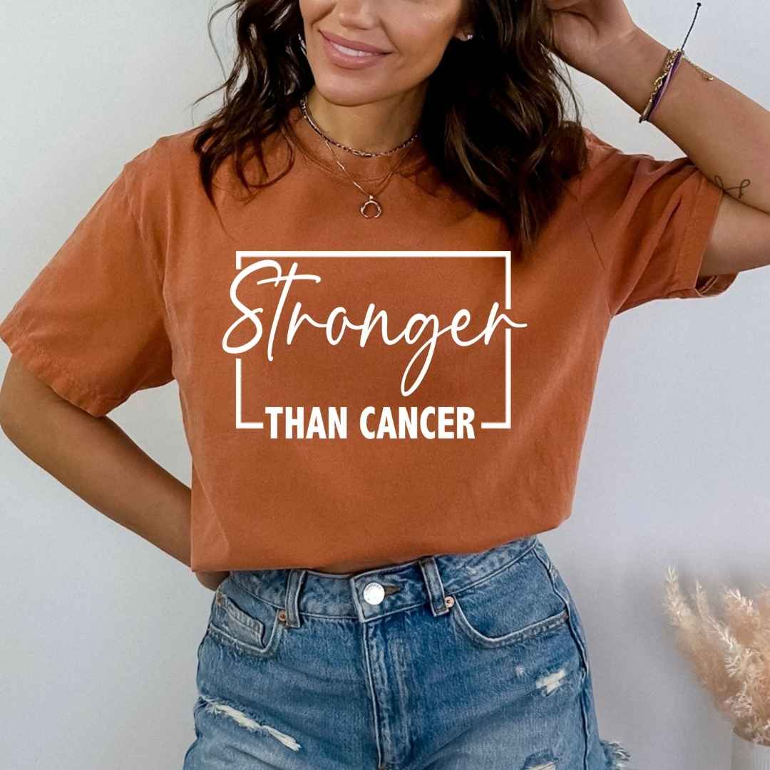 Stronger Than Cancer - Bella Canvas