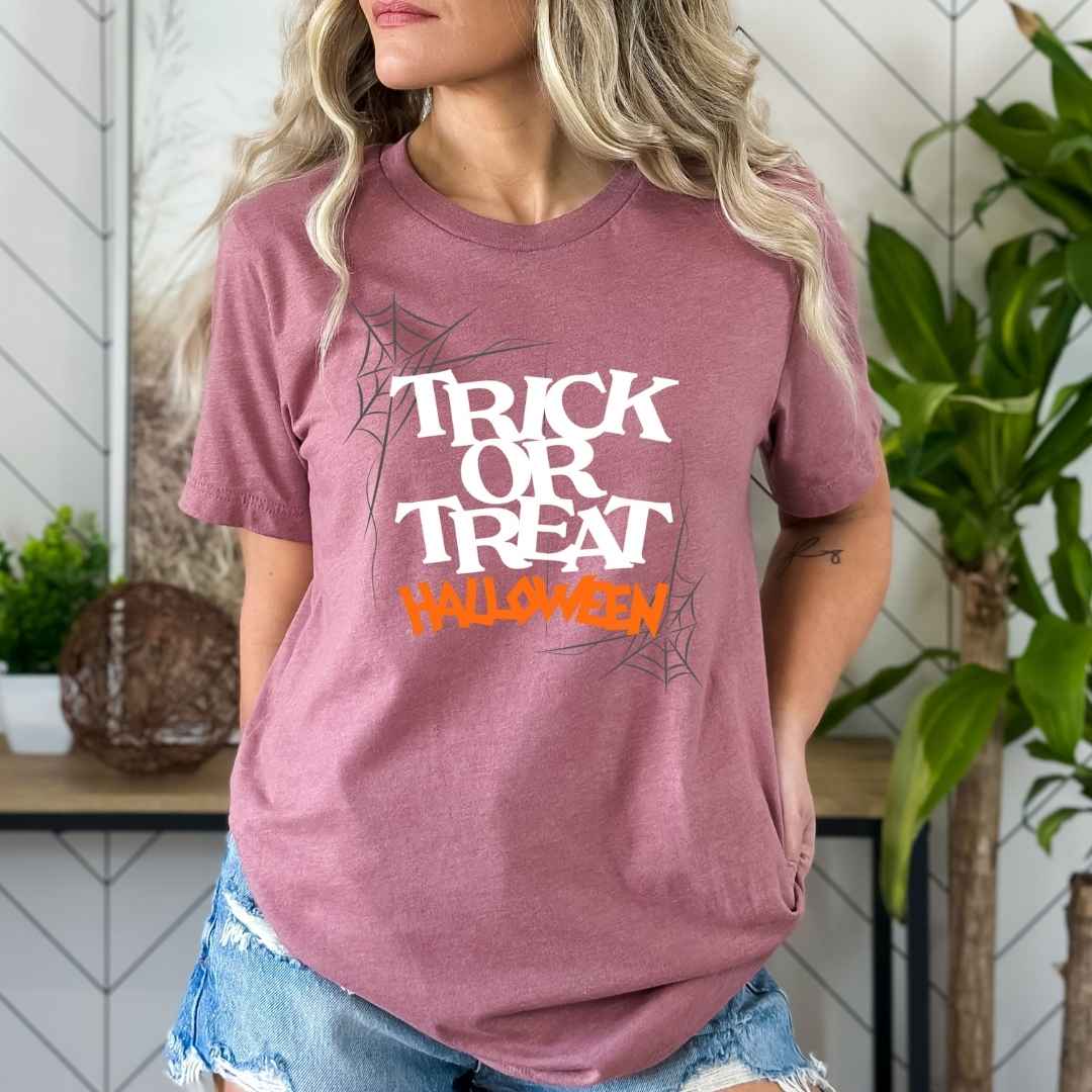 Trick Or Treat Halloween - Bella Canvas