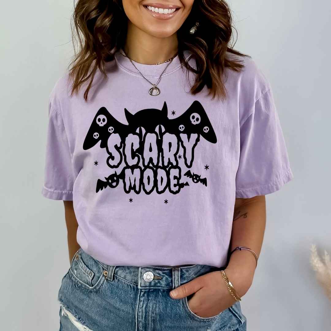 Scary Mode: Bat - Bella Canvas