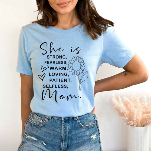 ''She Is Strong'' Bella Canvas