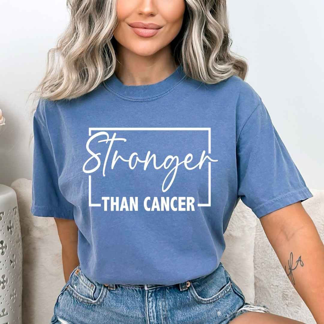 Stronger Than Cancer - Bella Canvas