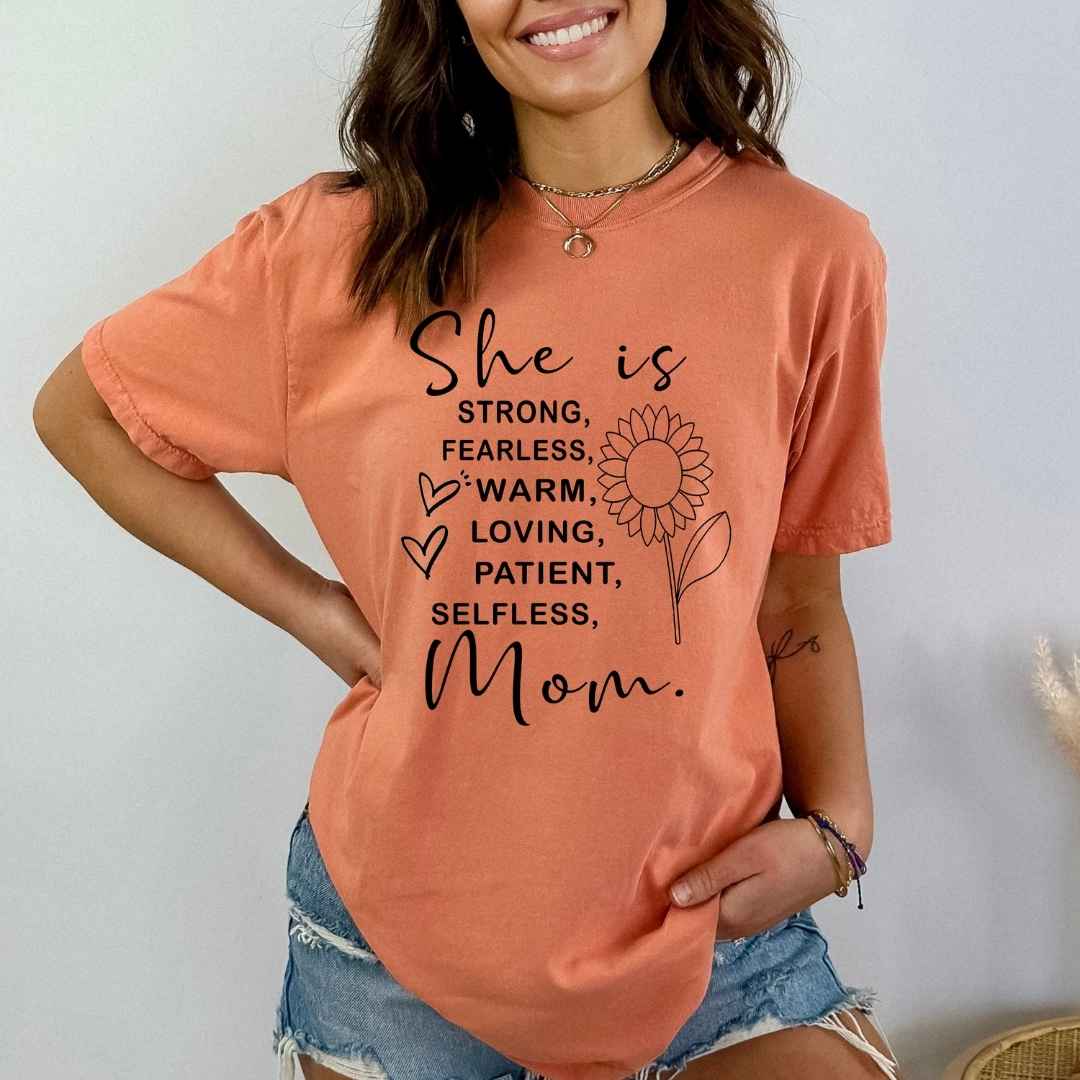 ''She Is Strong'' Bella Canvas
