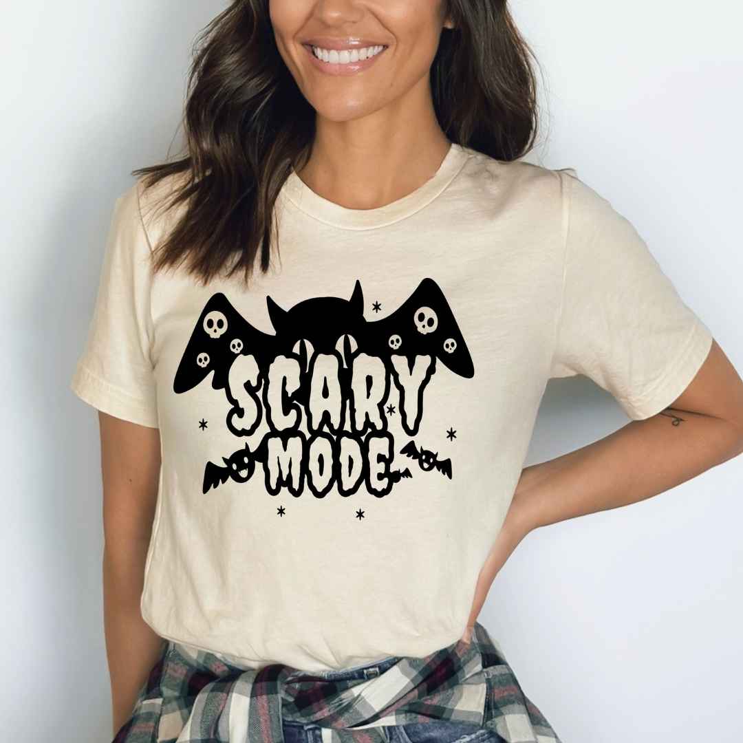 Scary Mode: Bat - Bella Canvas