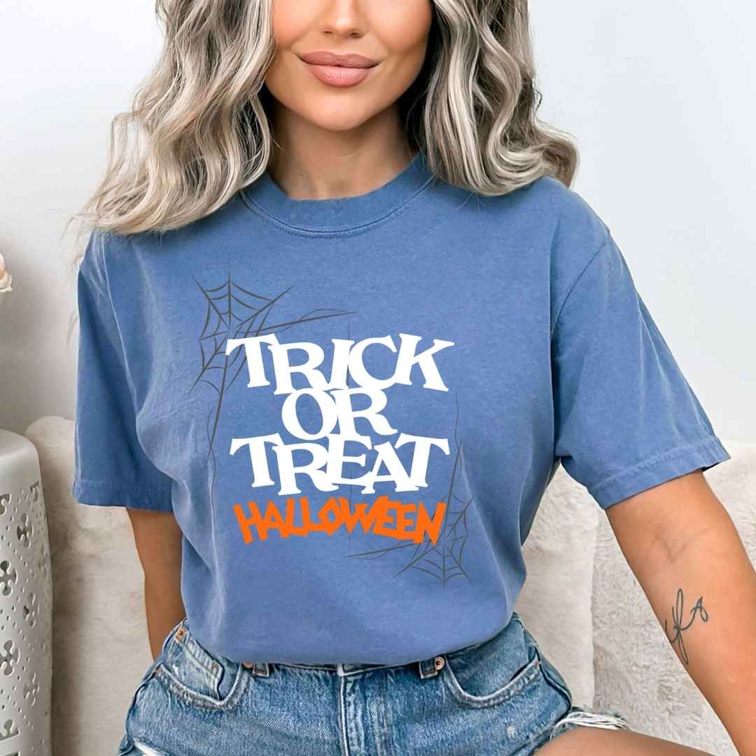 Trick Or Treat Halloween - Bella Canvas