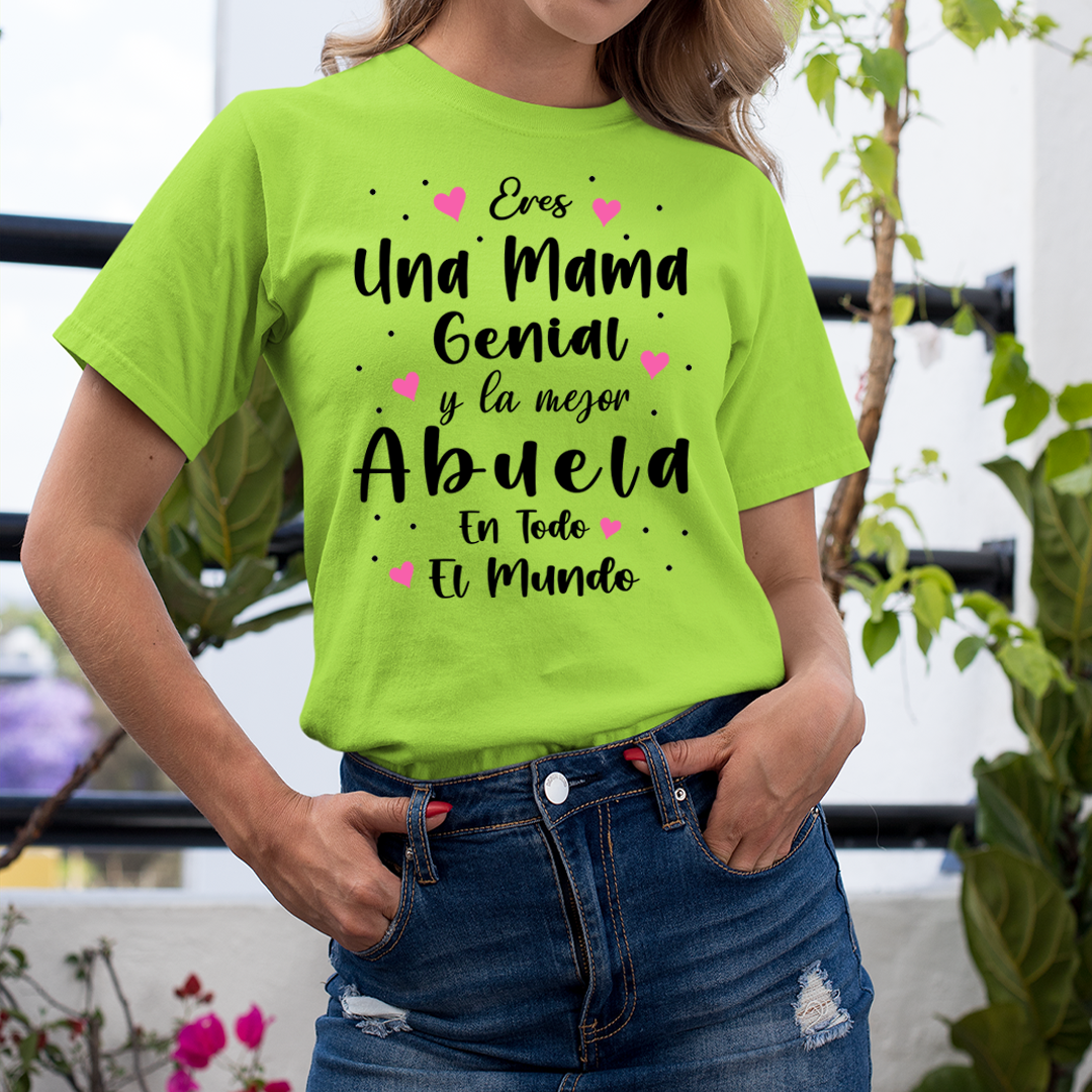 Una Mama Genial - Unisex T-Shirt