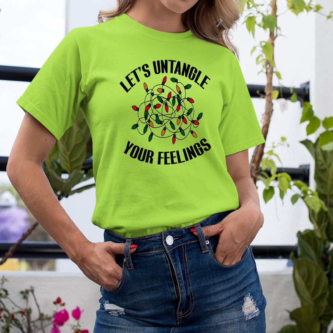 Lets Untangle Your Feelings - Unisex T-Shirt