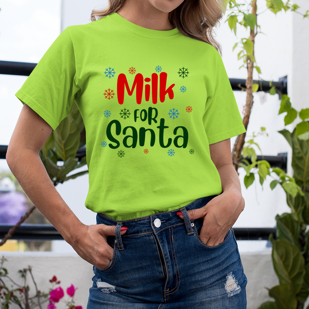 Milk For Santa - Unisex T-Shirt