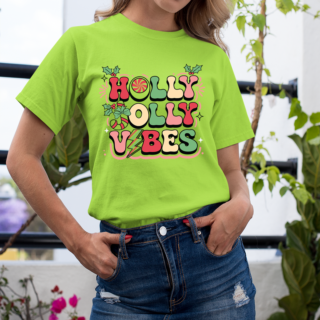 Holly Jolly Vibes new - Unisex T-Shirt
