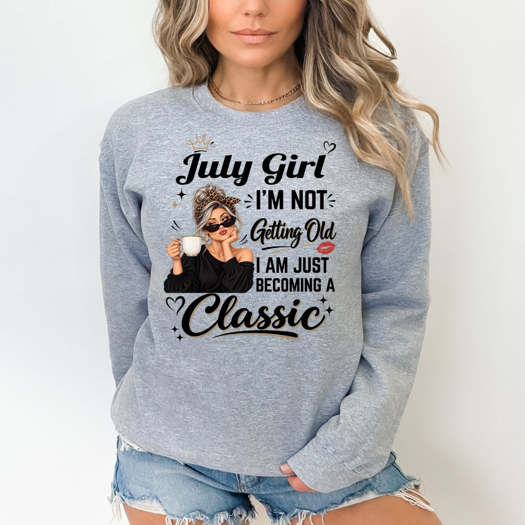 July Girl A Classic - Hoodie & Sweatshirt