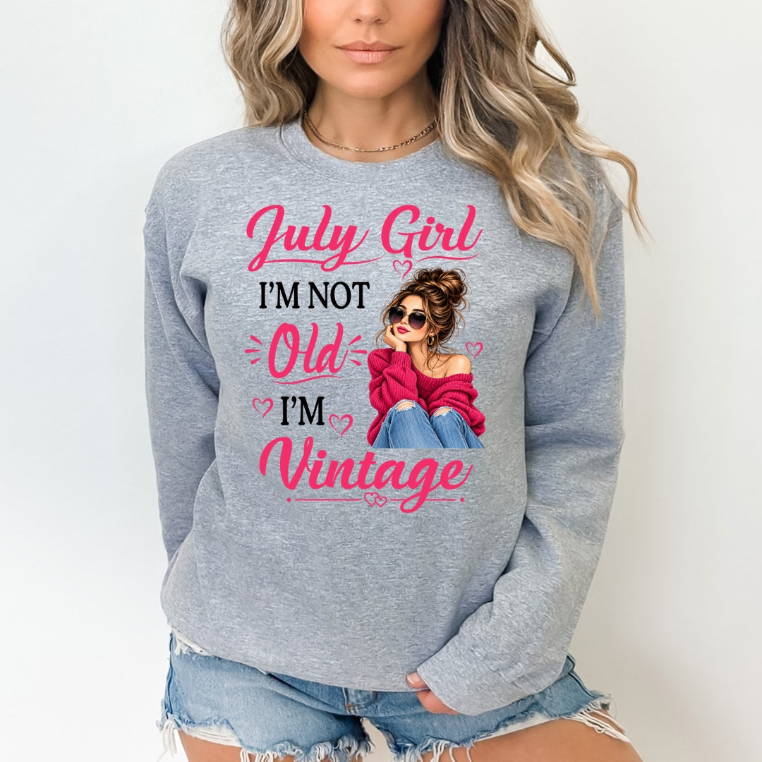 July Girl Vintage - Hoodie & Sweatshirt