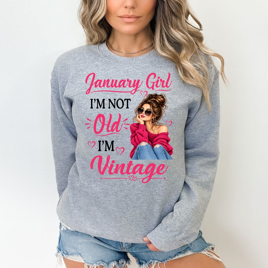 January Girl Vintage - Hoodie & Sweatshirt