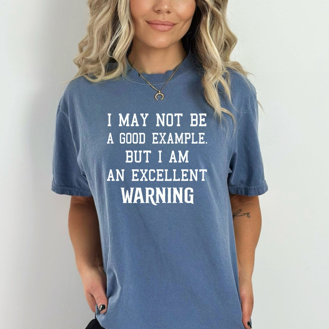 I Am Not Be A Good Example - Bella Canvas