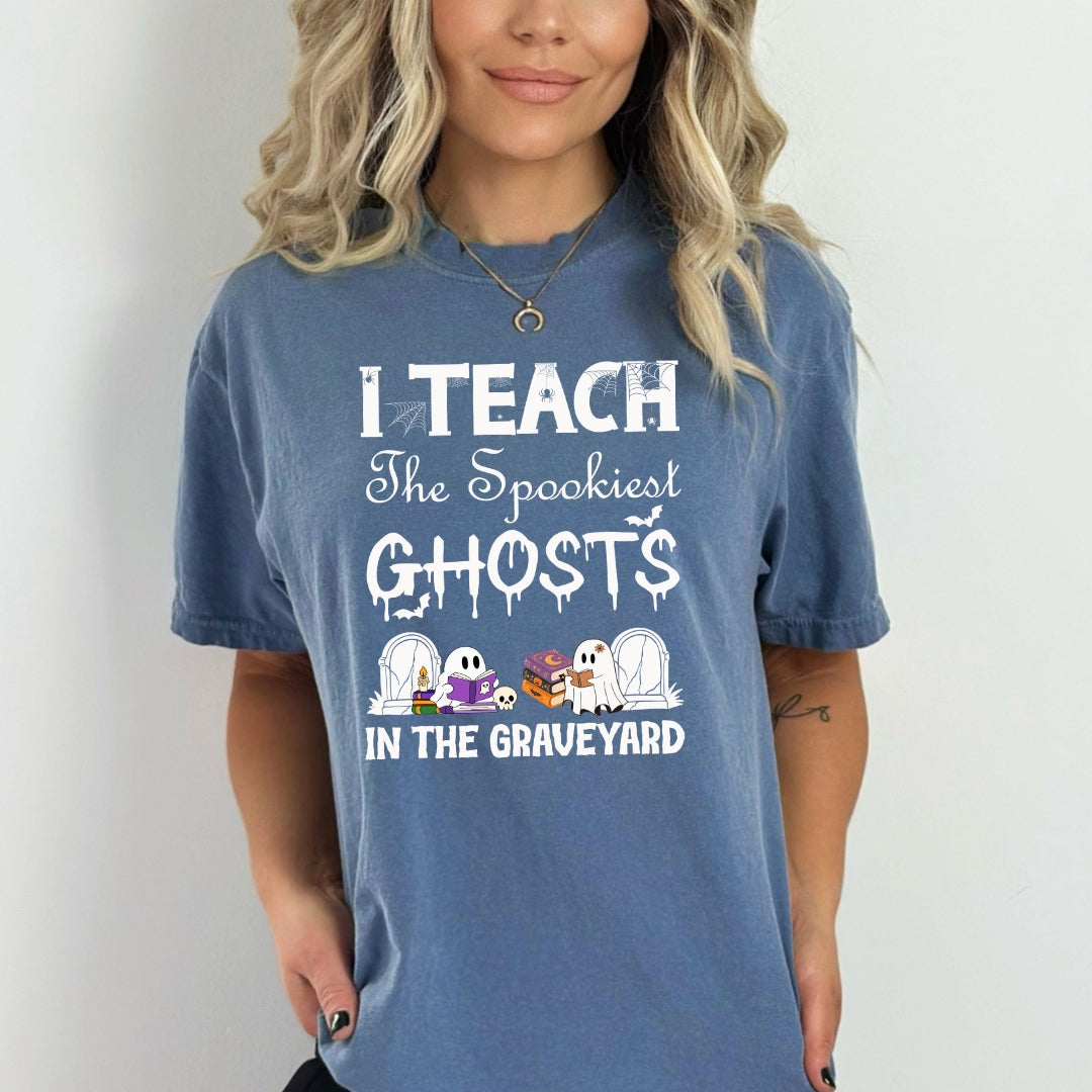 I Teach The Spookiest Ghosts - Bella Canvas