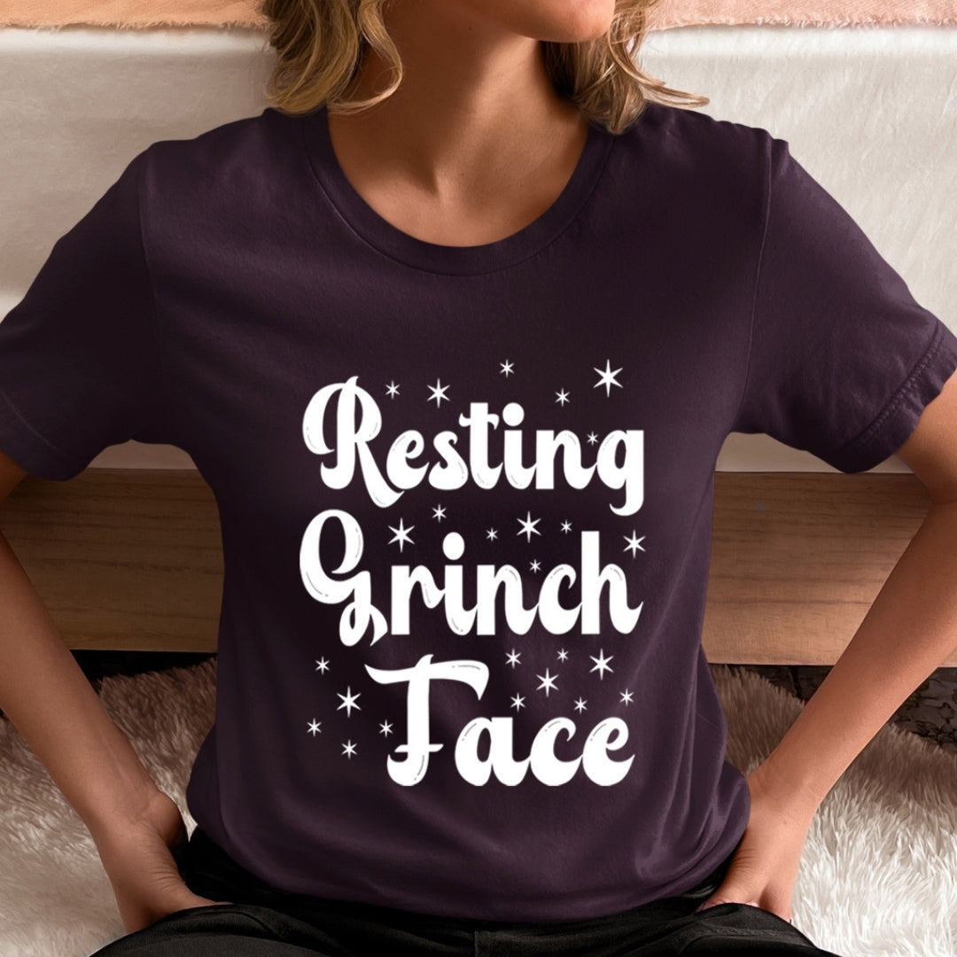 Resting Grinch Face - Unisex T-Shirt