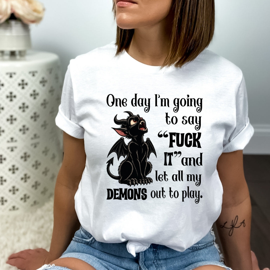 One Day I'm Going To Say - Bella canvas
