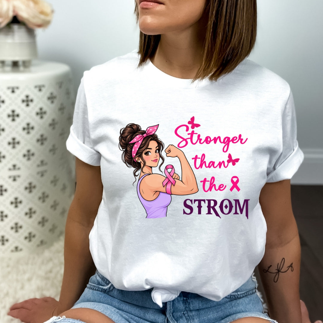 Stronger Than The Strom (New) - Bella Canvas