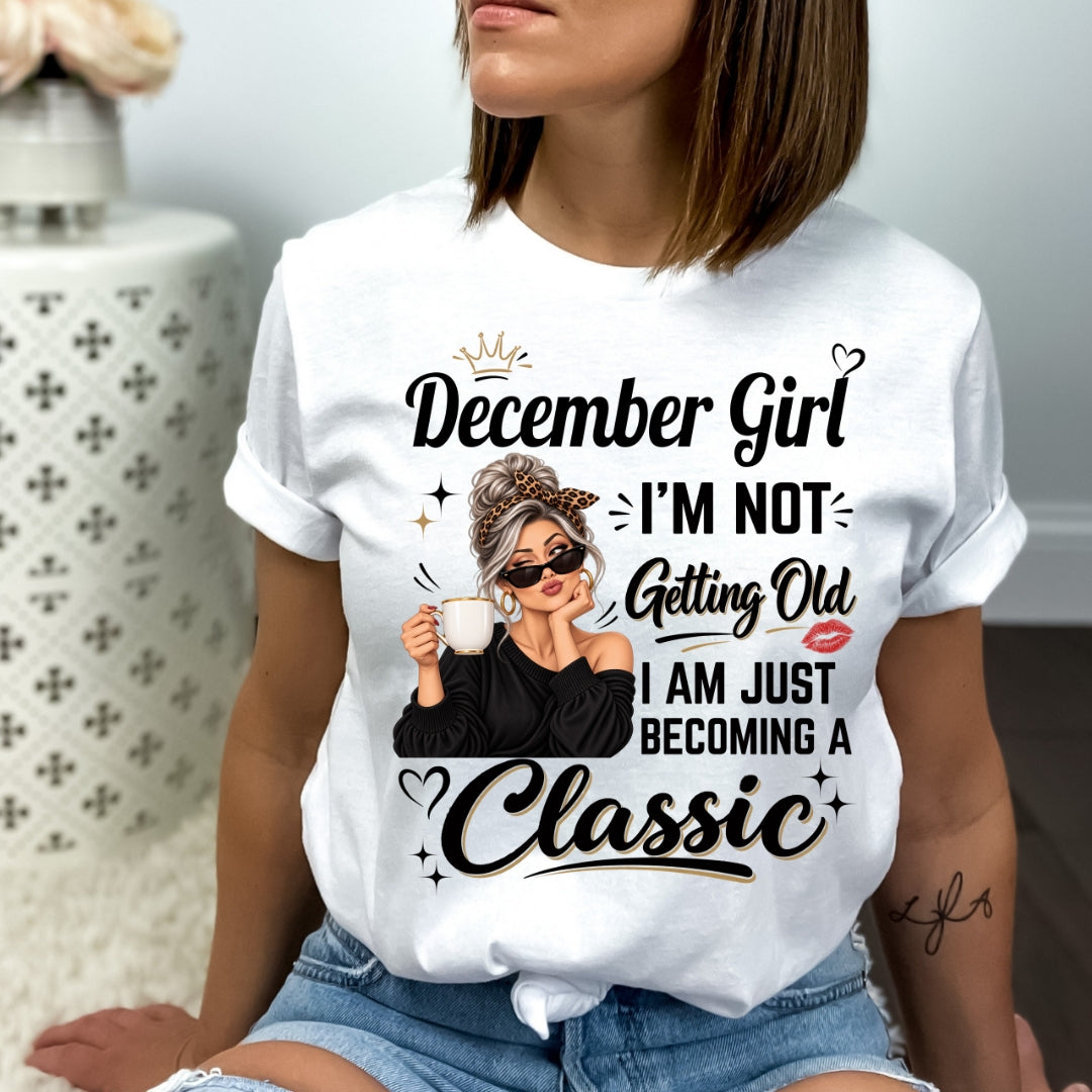 December Girl A Classic - Bella Canvas