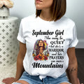 September Girl Prayers Can Move Mountains - Bella Canvas