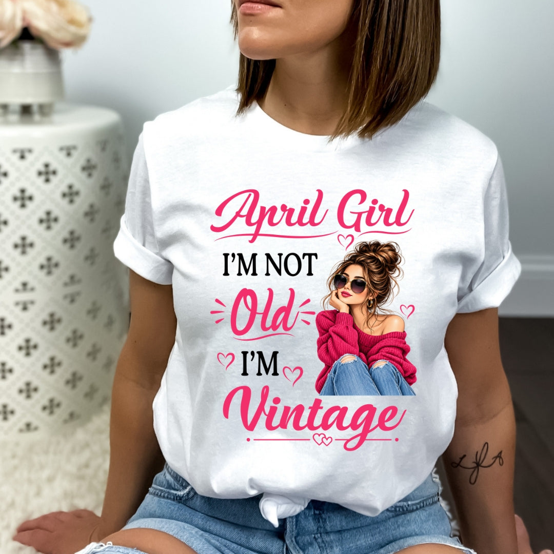 April Girl Vintage - Bella Canvas