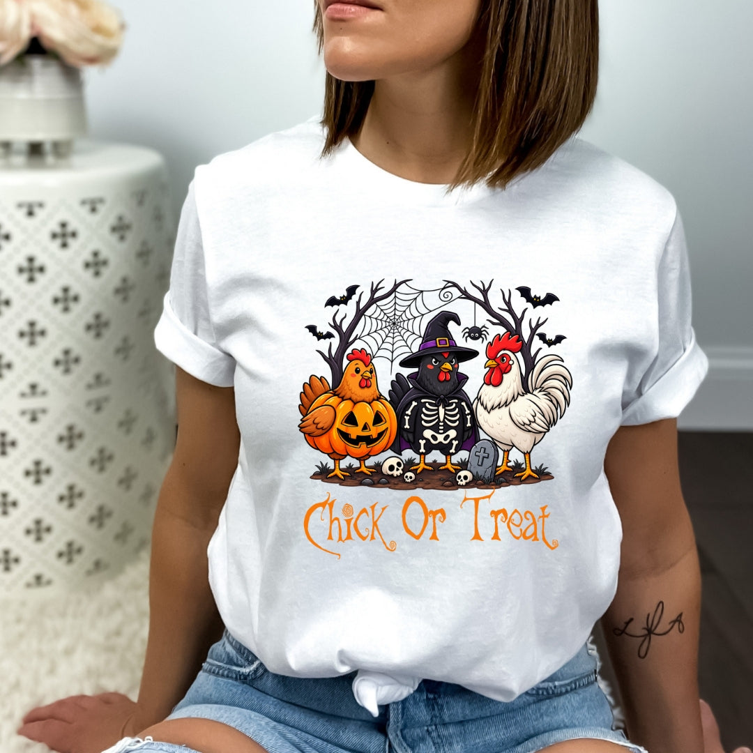 Chick Or Treat - Bella canvas