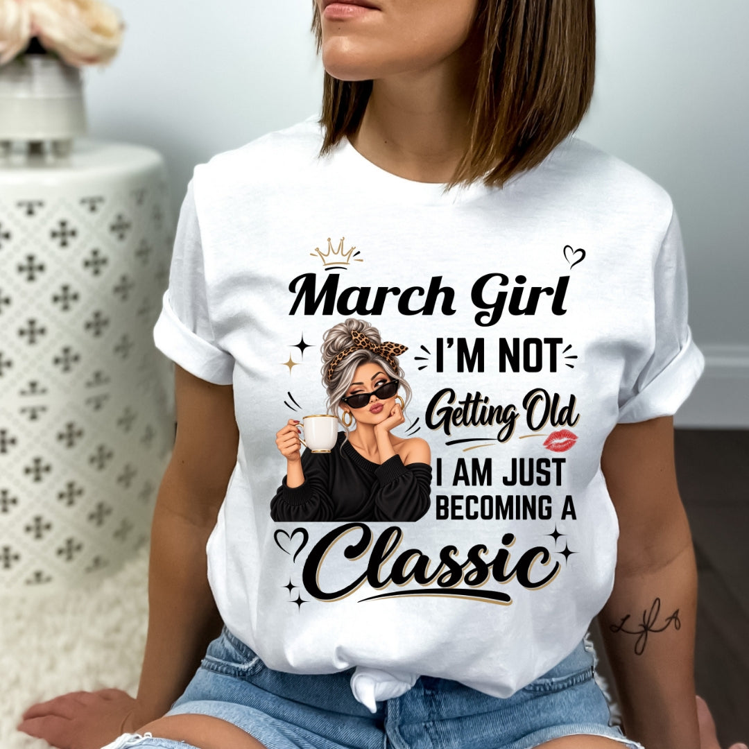 March Girl A Classic - Bella Canvas