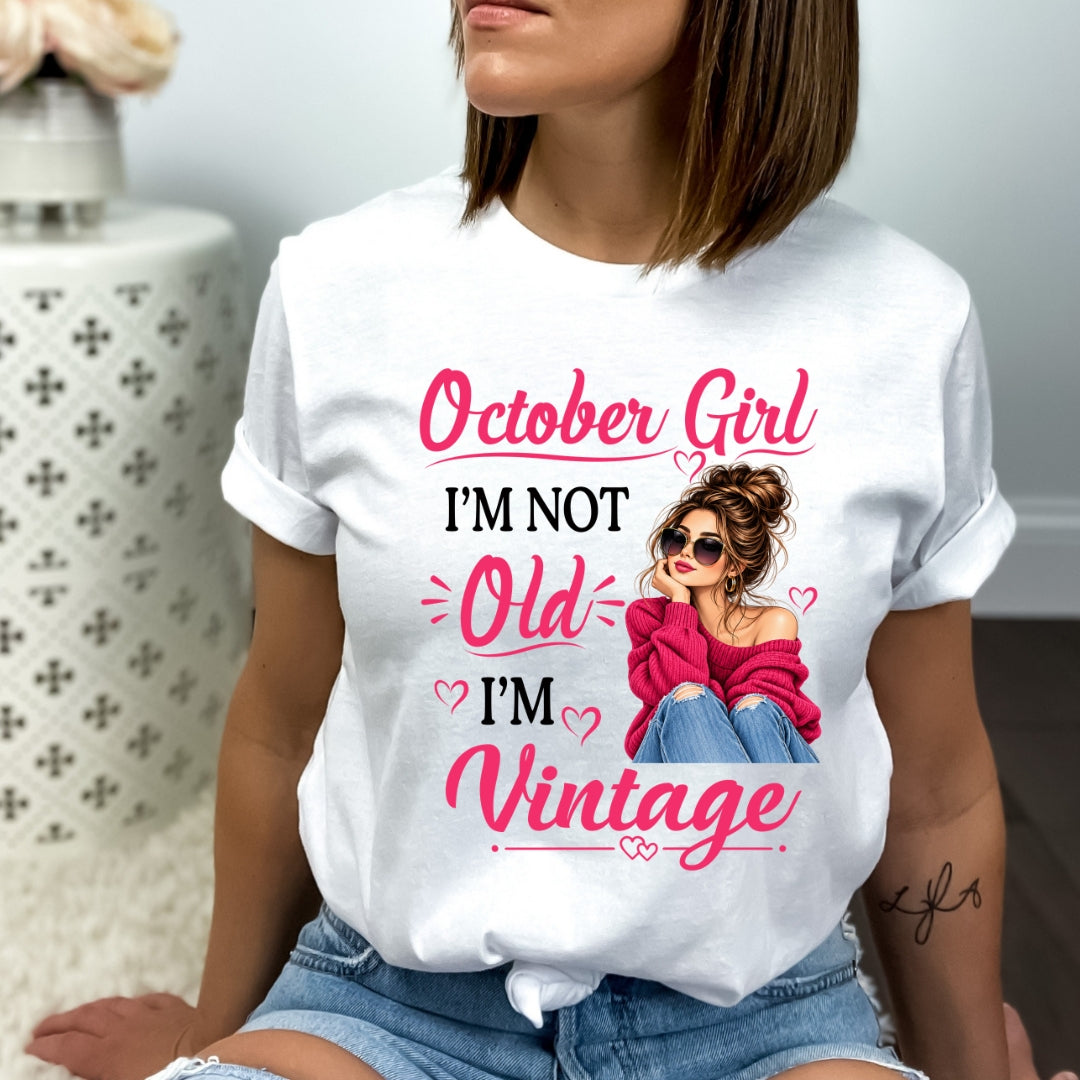 October Girl Vintage - Bella Canvas