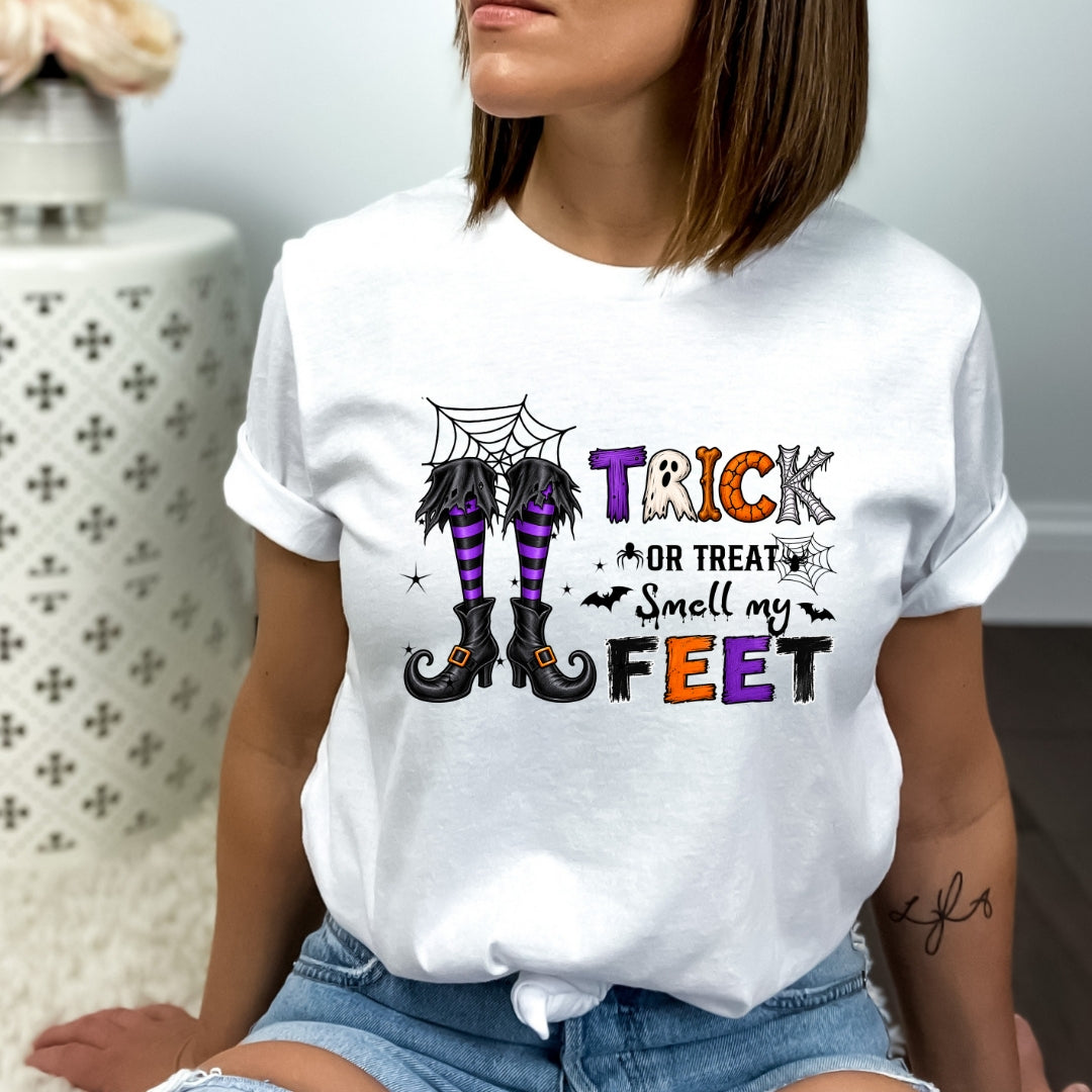 Trick Or Treat Smell My Feet - Bella Canvas