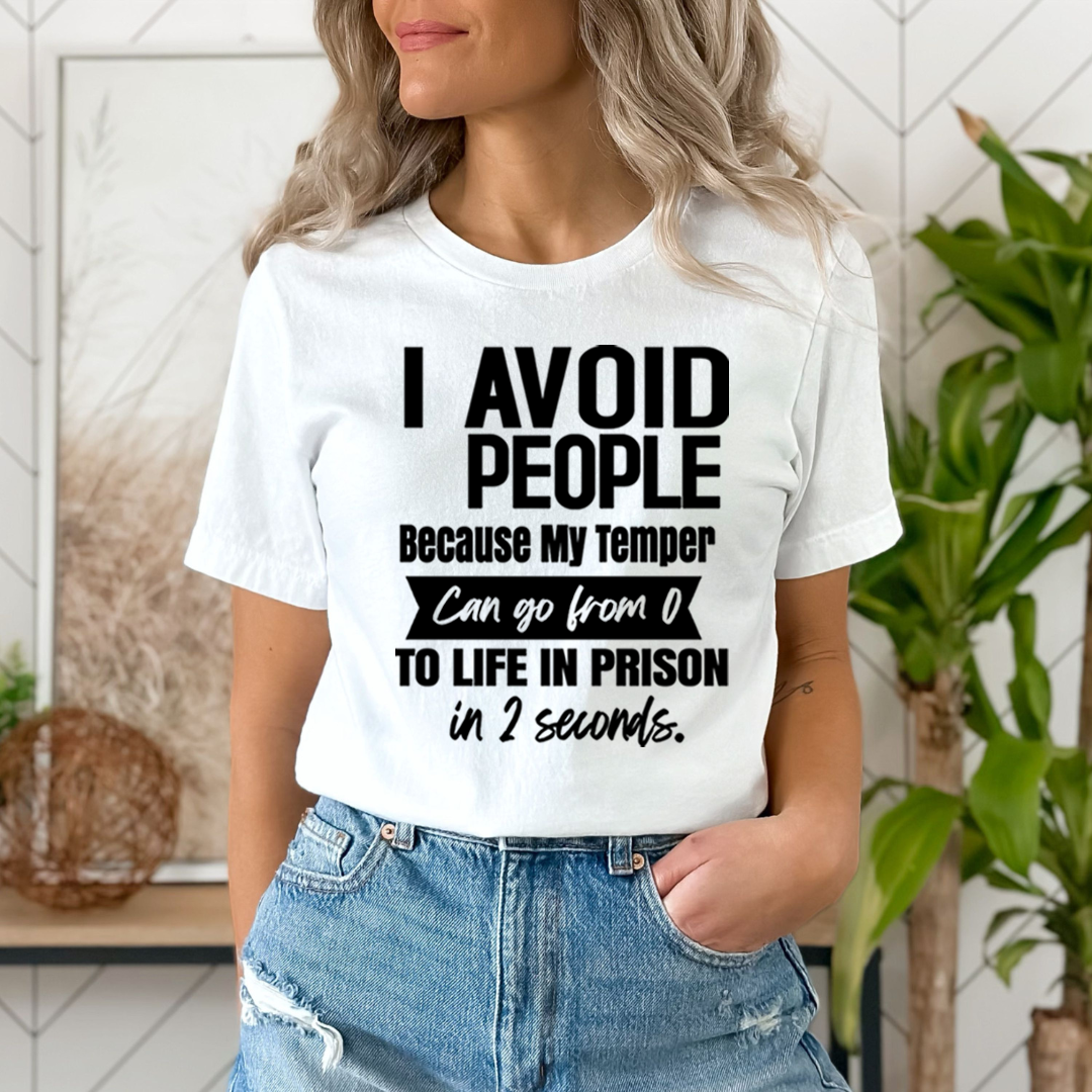 Avoid People - Unisex T-Shirt