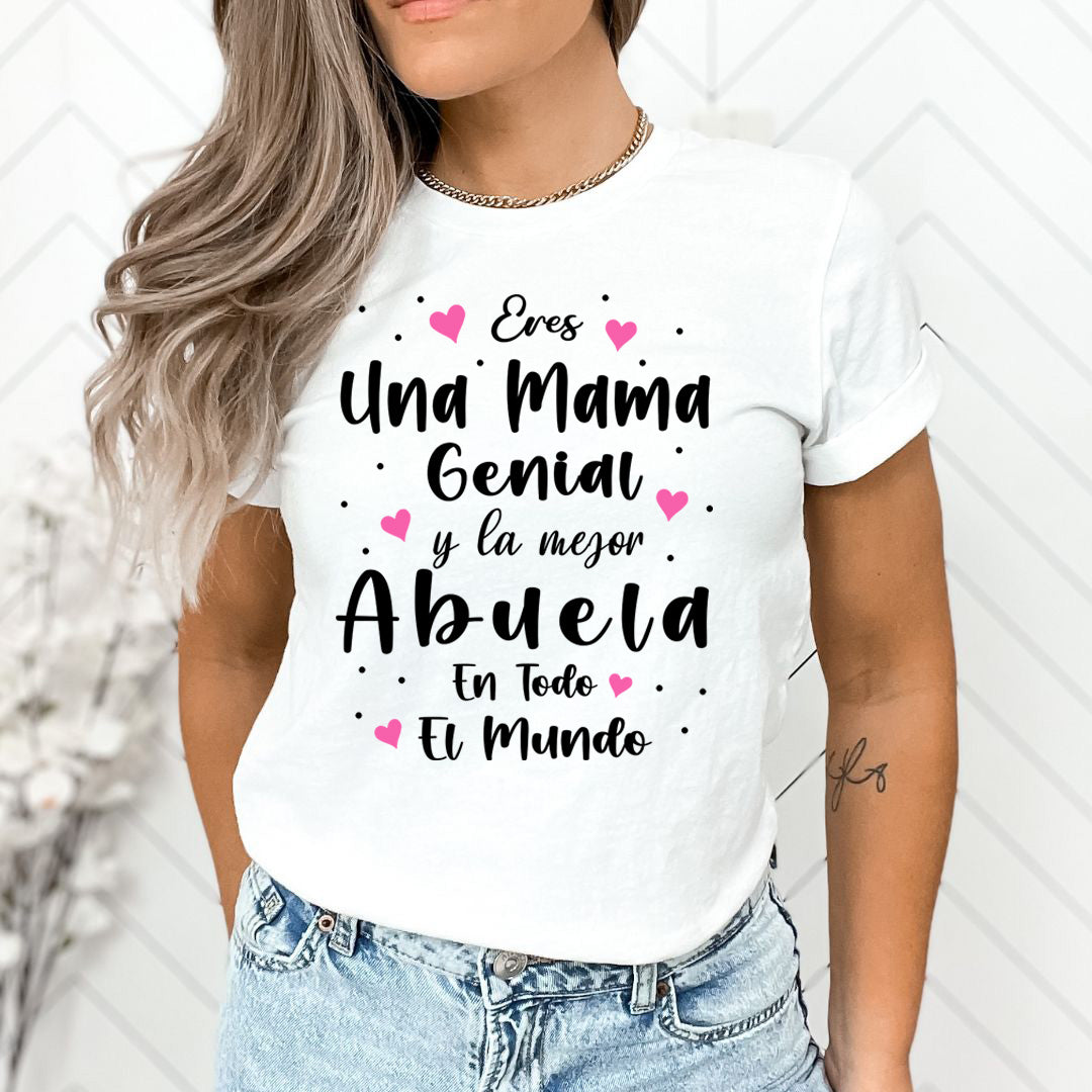 Una Mama Genial - Unisex T-Shirt