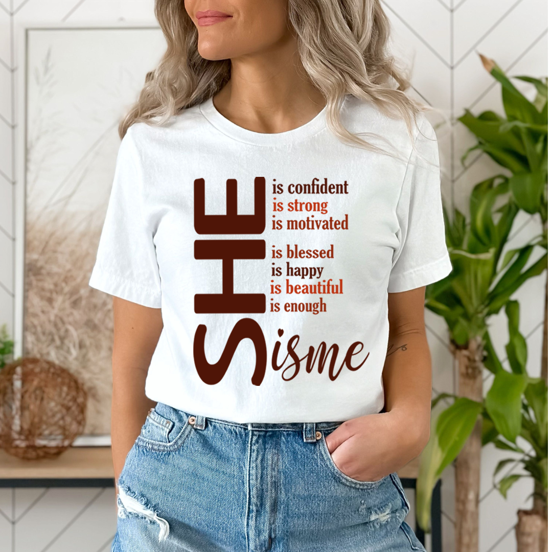 She is strong, beautiful is me - Unisex T-Shirt