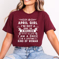 I'm April Girl (Once In A Lifetime) - Bella Canvas