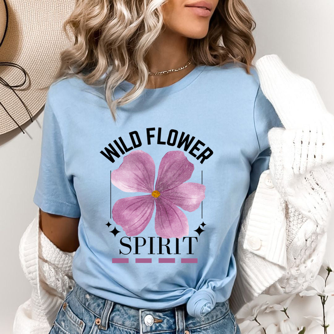 Wild Flower Spirit - Bella canvas