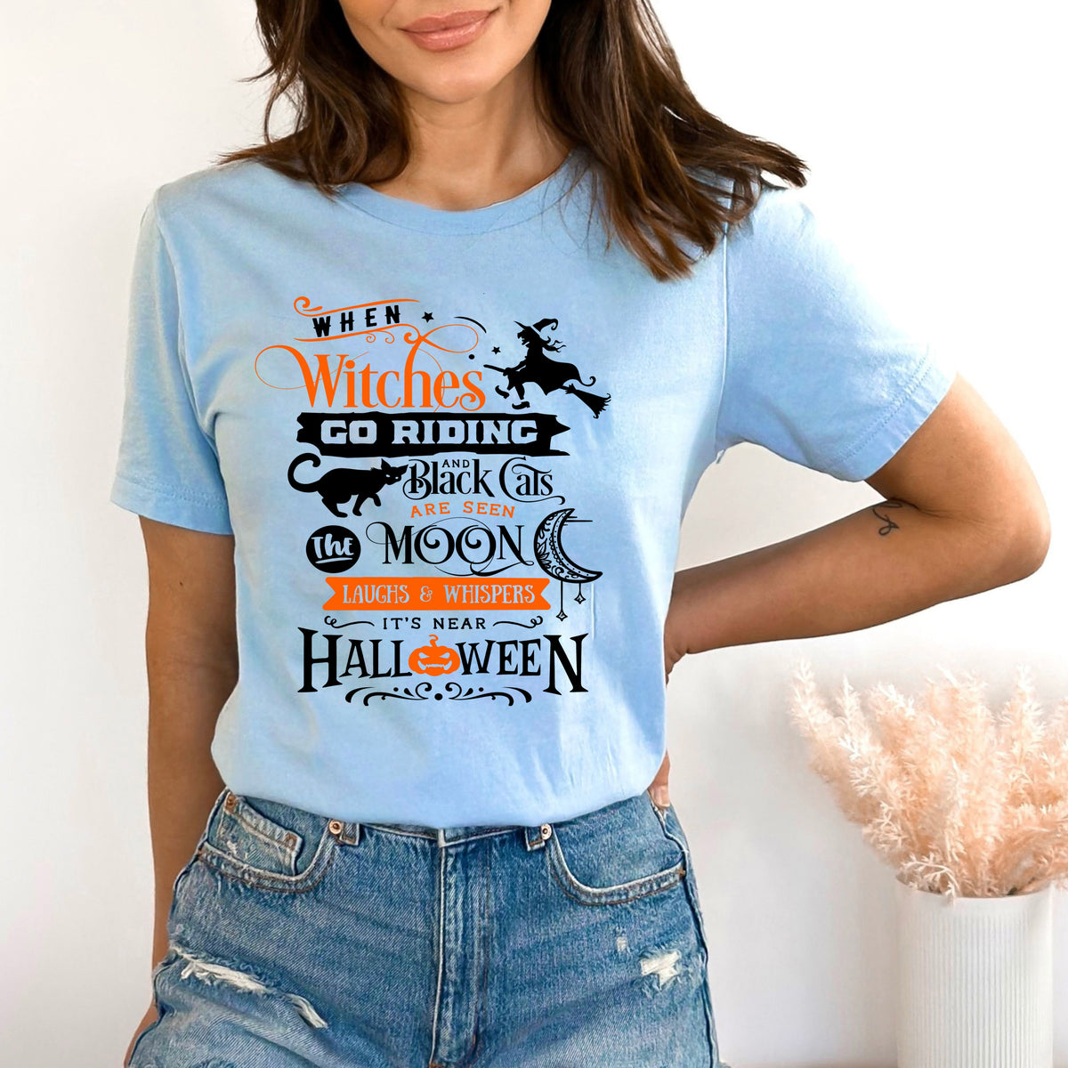 It's Near Halloween - Bella canvas
