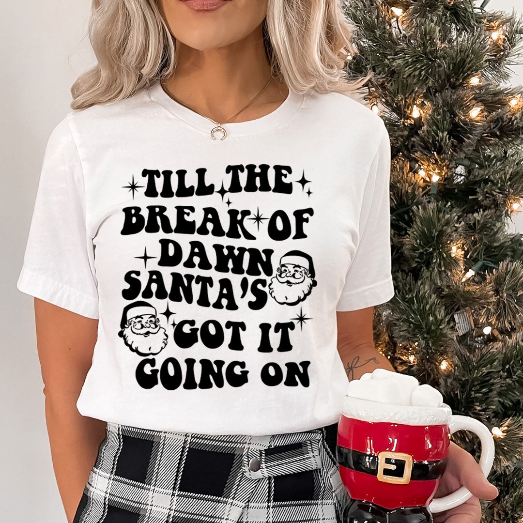 Santa's Got It Going On - Bella canvas