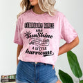 February Girls Are Sunshine - Unisex Tie-Dye Colorblast T-Shirt