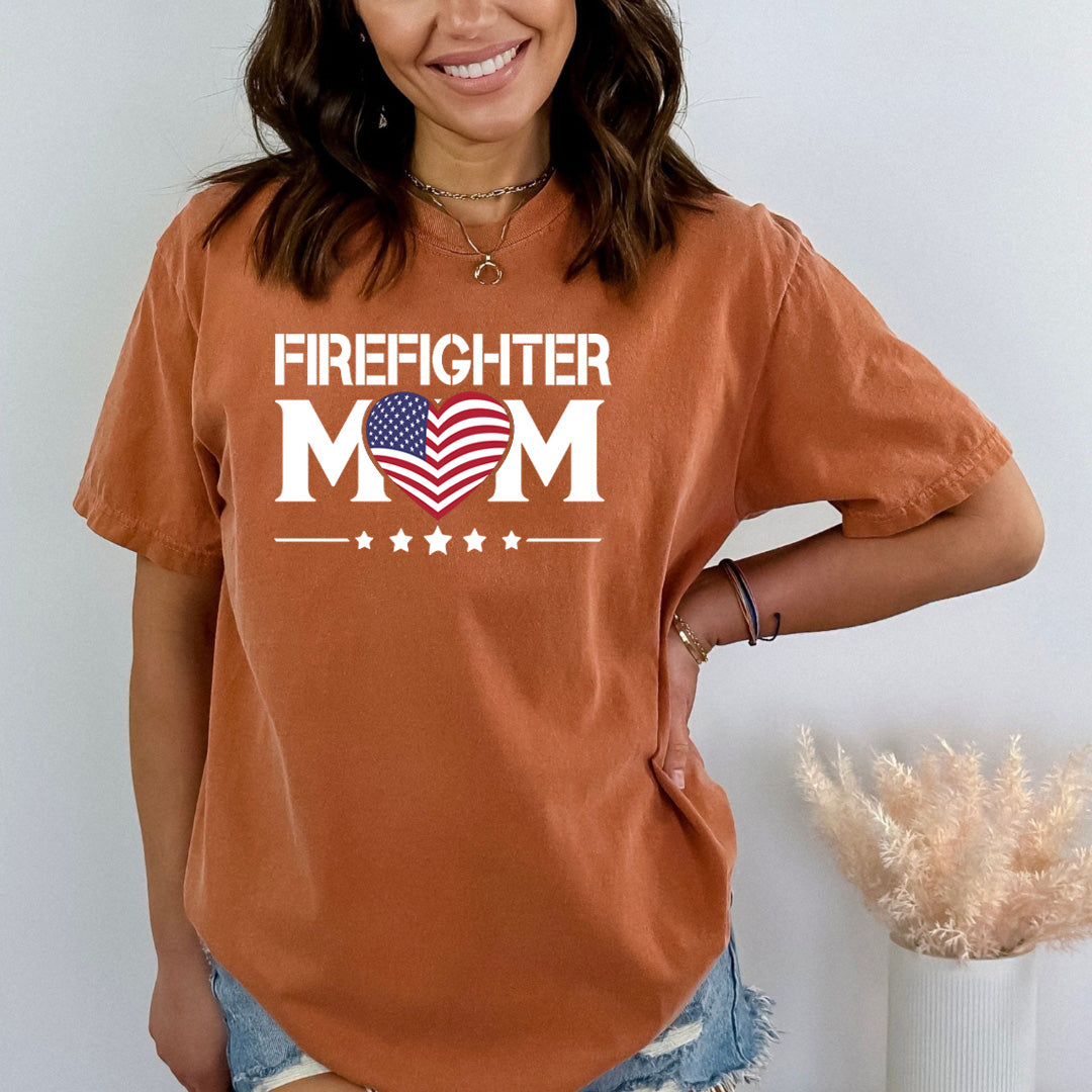 Firefighter Mom - Bella canvas