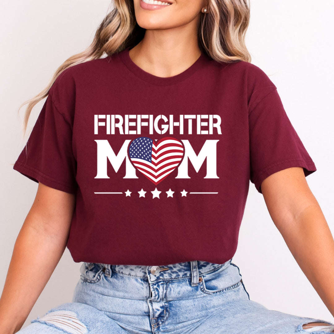 Firefighter Mom - Bella canvas