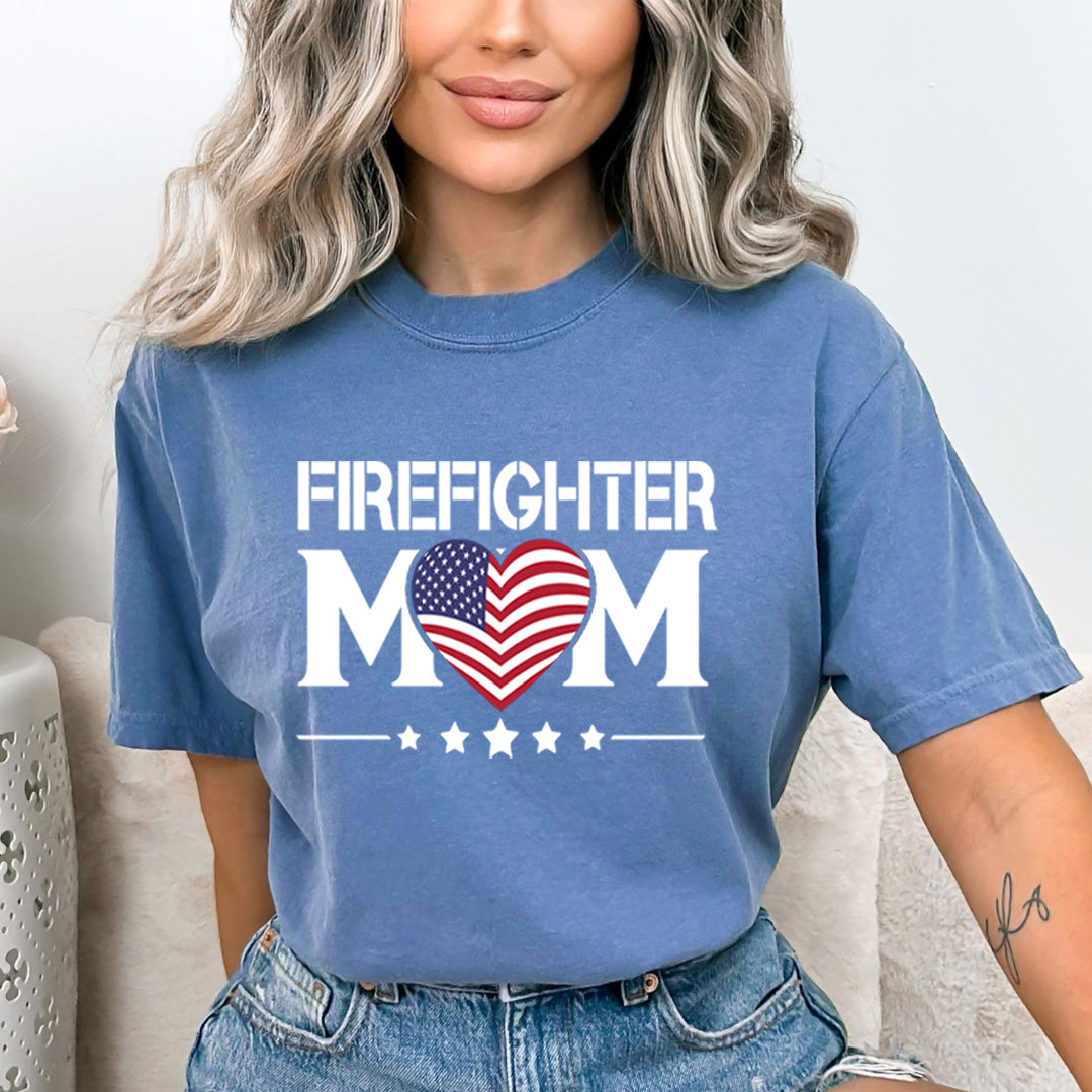 Firefighter Mom - Bella canvas
