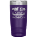 "June Girls 3 Sides'Tumbler.Buy For Family & Friends. Save Shipping.