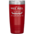 "May Girls 3 Sides "Tumbler.Buy For Family & Friends. Save Shipping.